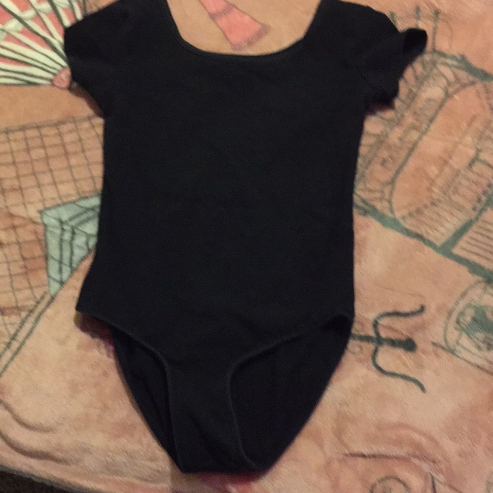 Black fashion body suit